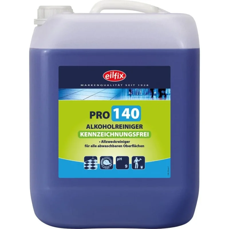 EILFIX PRO 140 ALKOHOLREINIGER Kennzeichnungsfrei Allzweckreiniger 10 Liter Kanister