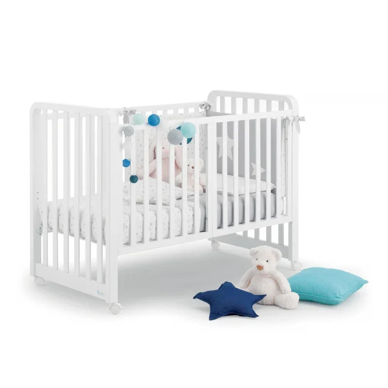 Lettino Glam con Piumone Classico - Bianco