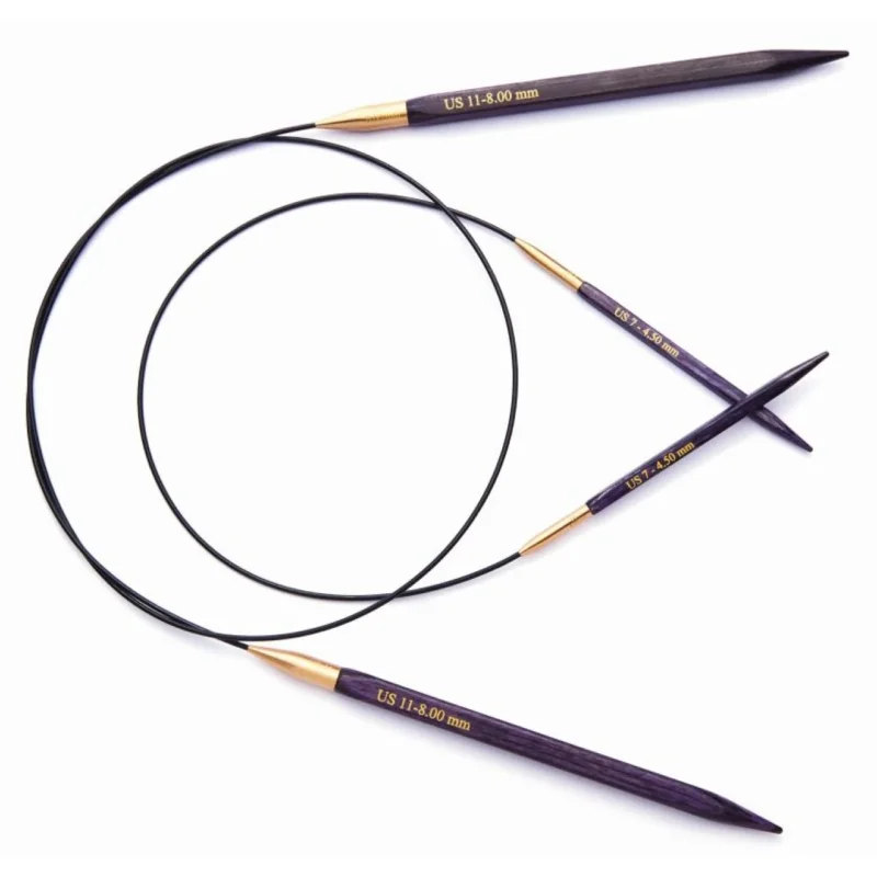 KnitPro Rundstricknadel Jadore Cubics 3,25 mm 100 cm 1 Paar