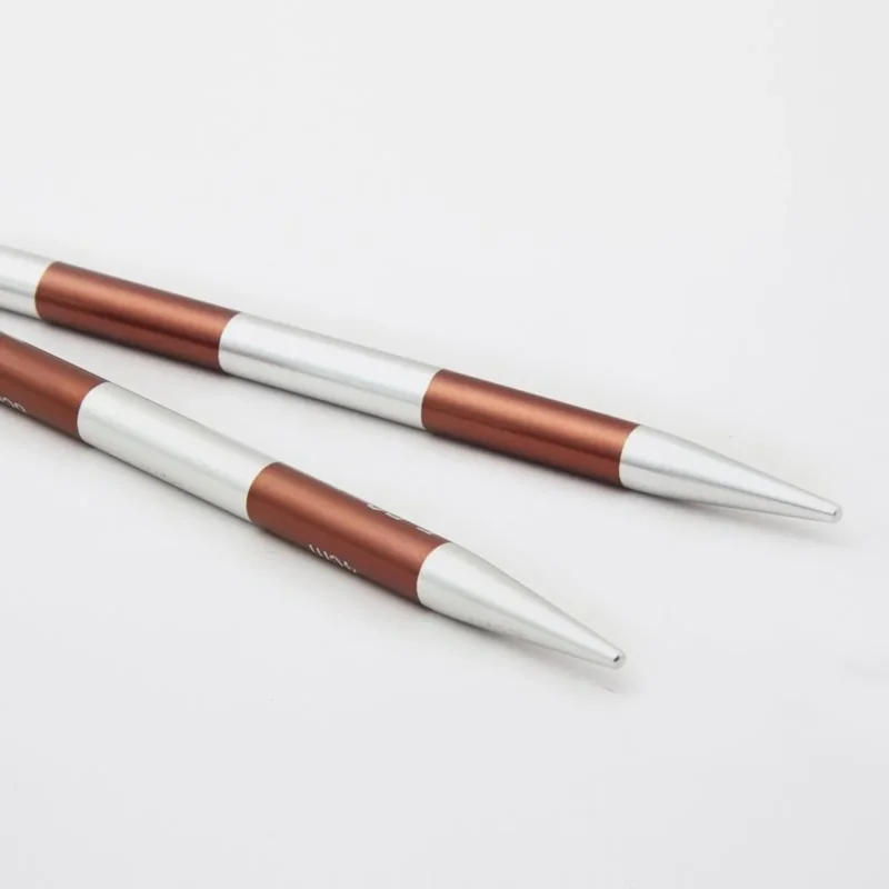 KnitPro auswechselbare Nadelspitzen SmartStix kurz 5,50 mm 87 mm sienna