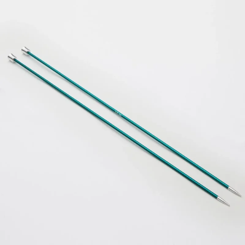 KnitPro Jackenstricknadeln ZING 3,00 mm 35 cm jade 1 Paar