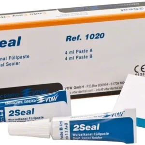 2seal easymiX® Tuben mit Beipackzettel, Wurzelkanal-Füllpaste von Medic-Star.