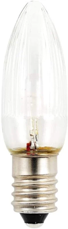 3x LED Ersatzbirne 24V 0,2W E10 ww 5087-730