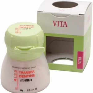 VM9 3D Transpa Dentin 50g 4L2.5 mit Verpackung.