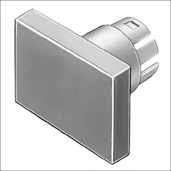 EAO 22-903.3 Lens Drucktaster/signaallamp 25.5 mm