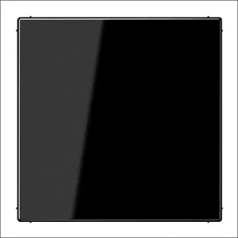 JUNG LS994BSW Bedienelement / Zentralplatte Schalterprogramm 70 mm