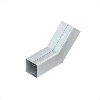 NIEDAX 136237 Verticaal hoekstuk Leitungskanal 80 mm