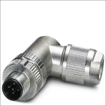 PHOENIX 1424659 Ronde connector, veldzijdig confectioneerbaar (industrieconnector)