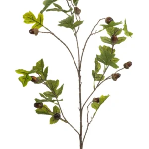 Eiche künstlich 100 cm - 1 Zweig - Grün