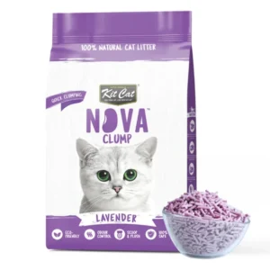 Katzenstreu-Set Eco SoyaClump – Lavendel 7 l Katzenstreu