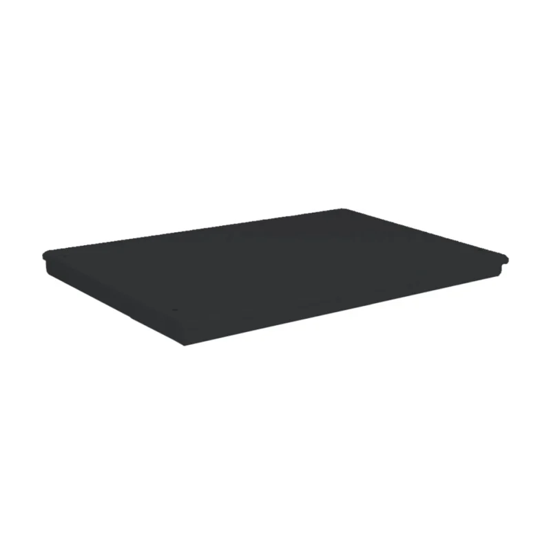 Produktbild von Arbeitsplatte Metall, glatt, 1000 x 600 mm