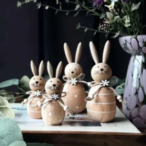 Osterhase wood - verschiedene Größen