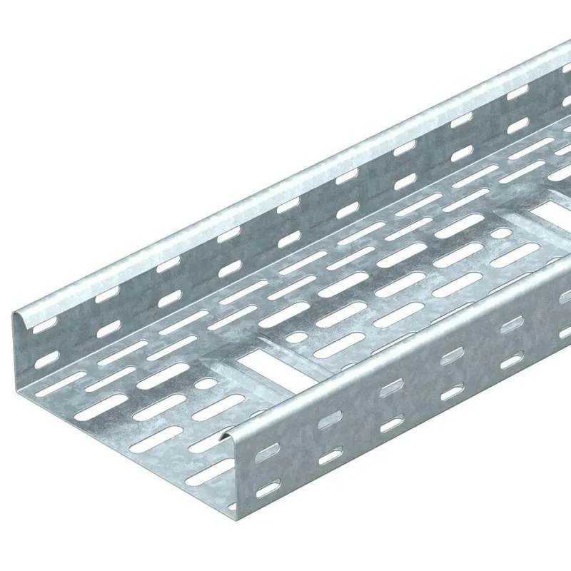 OBO Bettermann - Kabelrinne DKS gelocht DKS 630 FT 60x300x3000 − 3 Meter