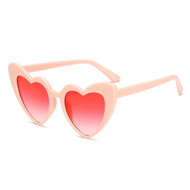 Damen Herzförmige Sonnenbrille im trendigen Design Karnz