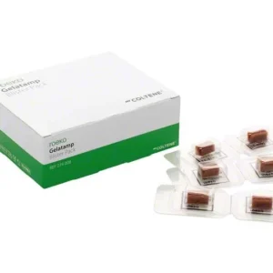 ROEKO Gelatamp Blisterpackung mit mehreren einzeln verpackten Tampons.
