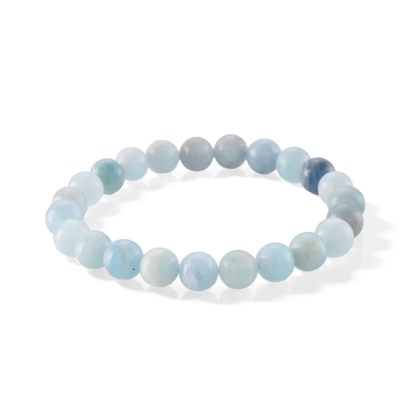 Aquamarin Armband Flexibles (ca.18-19 cm) ca. 110.00 ct