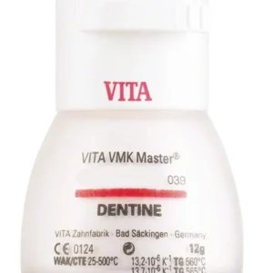 VMK Master 3D Dentine 12g 4R2.5 Zahnmaterial in weißer Verpackung.