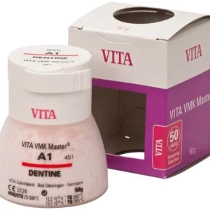 VMK Master klassische Dentine 50g A1 Verpackung mit geöffneter Schachtel.