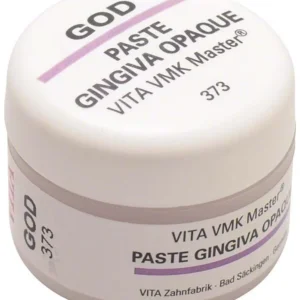 VMK Master Gingiva Opaque Paste GOD in einer kleinen weißen Dose
