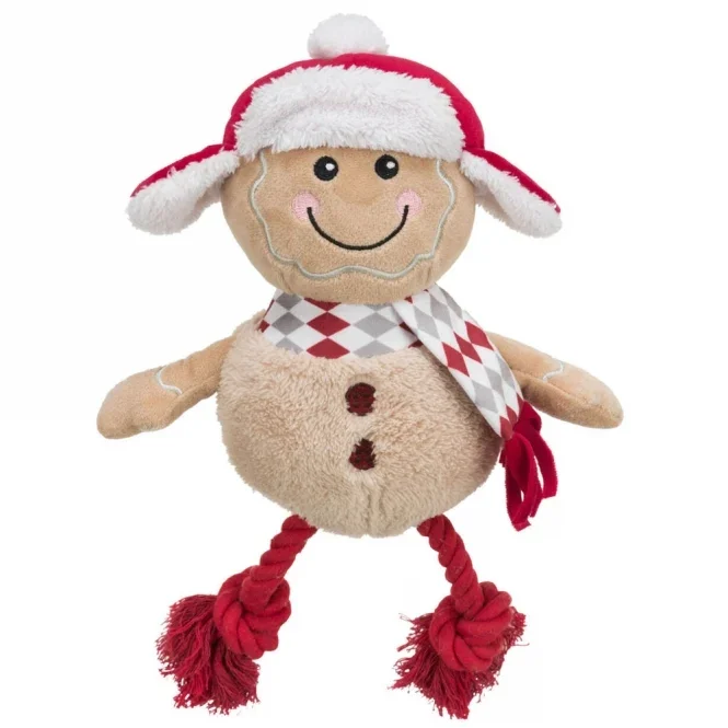 Trixie Xmas Spielzeug Lebkuchenmann mit Sound