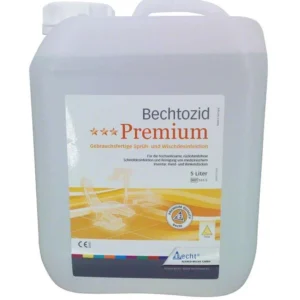 Bechtozid Premium Citrus 5 Liter Flasche für medizinische Desinfektion.