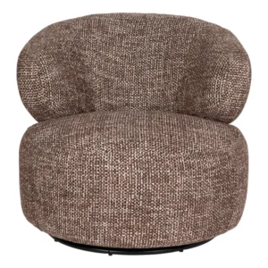 Loungesessel Walter Braun mit drehbarem Gestell von Dutchbone
