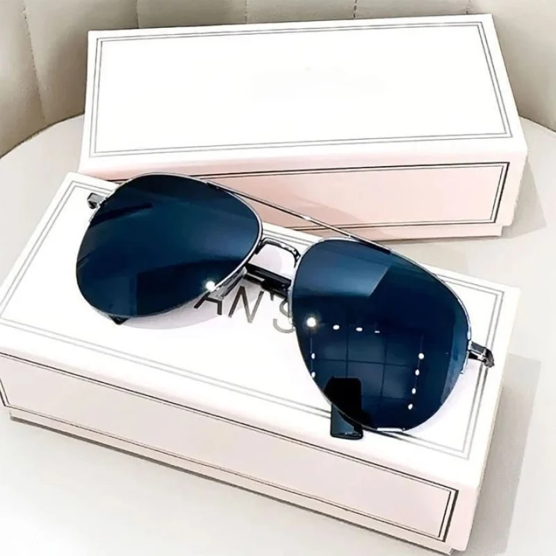 Pilotensonnenbrille für Herren mit Farbverlauf und UV400-Schutz
