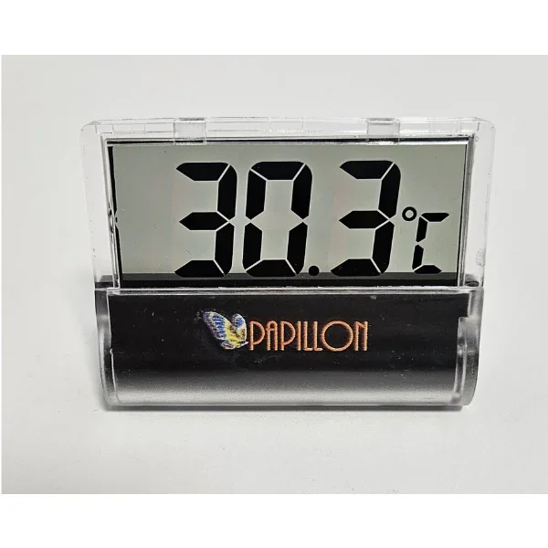 Papillon Digital Thermometer Schwarz/Transparent