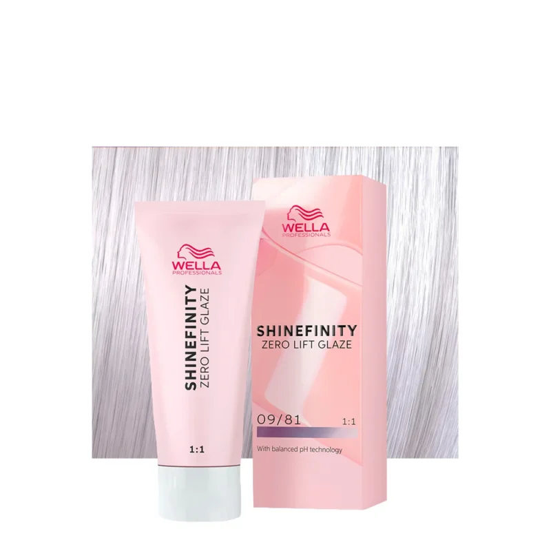 Wella Shinefinity Platinum Opal 09/81 Biondo Chiarissimo Perla Cenere 60ml - colore demi-permanente [all]