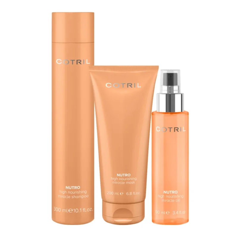 Cotril Nutro Miracle High Nourishing Miracle Shampoo 300ml Mask 200ml Oil 100ml