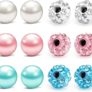 Piercing Kugeln 12Stk Ersatzkugeln 3mm Edelstahl Acryl