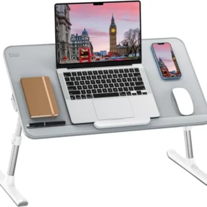 Laptop Tisch Höhenverstellbar Winkelverstellbar 17 Zoll Grau