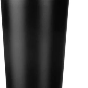 Protein Shaker 750ML Schwarz Edelstahl Vakuum Isoliert BPA frei