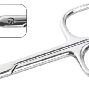 Nagelschere Hautschere Rostfreiem Edelstahl Fingernagelschere 9,6 cm