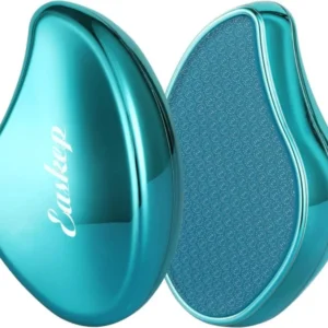 2-in-1 Nano Glas Hornhautentferner hochwirksam bequem Blau