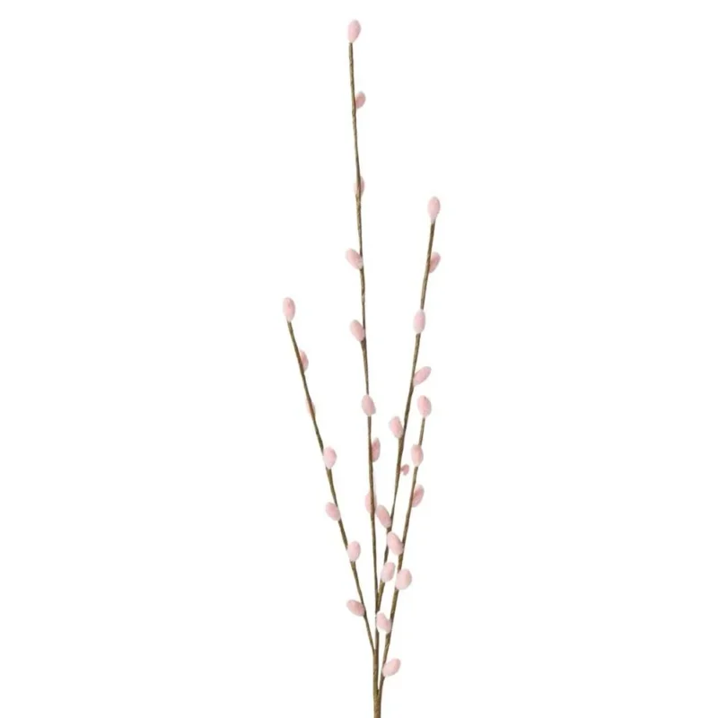 Boltze – Deko-Zweig mit rosa Knospen 60 cm