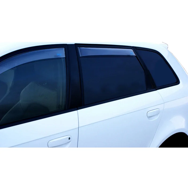 ClimAir, Windabweiser, klar/transparent, 2 Stk. für die hinteren Türen, passend für Mazda CX-80 (KL) (2024-)