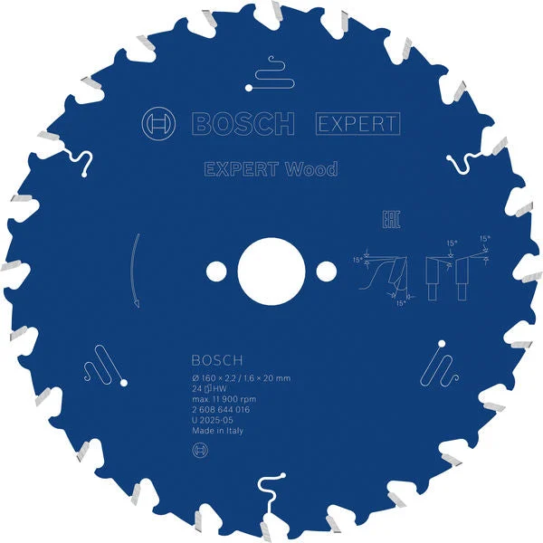 Produktbild von Kreissägeblatt EXPERT Wood 160 x 2,2/1,6 x 20 mm Z24
