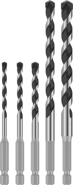 Produktbild von PRO HEX-5 Bohrer-Set, 4x100, 5x100, 6x100, 8x150, 10x150 mm, 5-tlg.