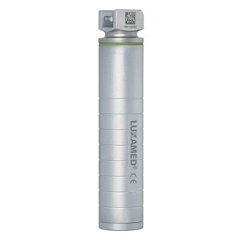 LuxaScope Laryngoskopgriff mit LED-Beleuchtung - glasperlengestrahltes, mattes Design für zuverlässige Intubation - Med-Pr...
