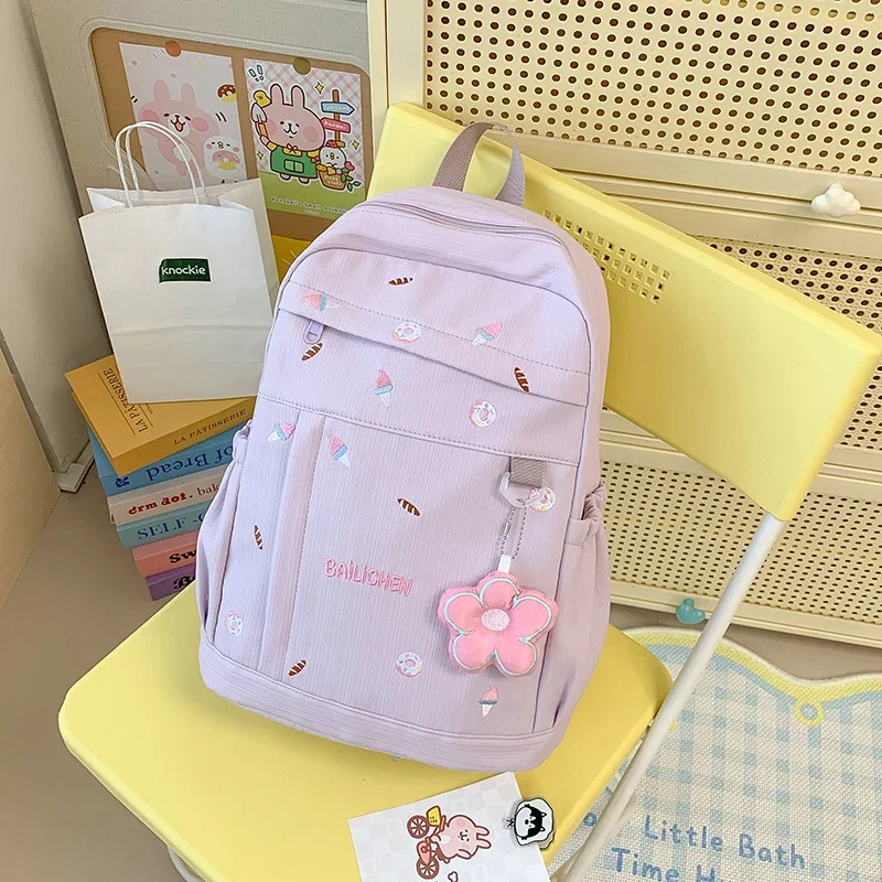 Niedlicher Eistüten-Muster-Rucksack