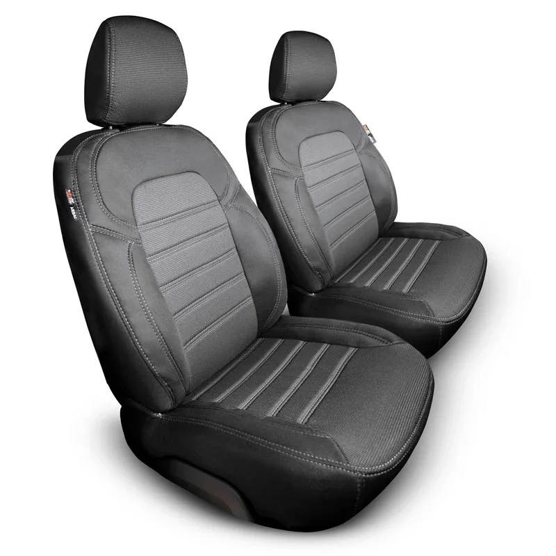 otoM, Original Design SitzbezĂĽge aus Stoff 1+1 passend fĂĽr Renault Kangoo 2008-2015/Mercedes Citan 2012-2021/Nissan NV250 2019-, Textil, Schwarz