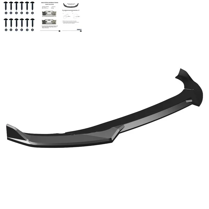 OneWay, Frontspoiler, Glanzschwarz, passend für Cupra Terramar (KP1) (2024-)