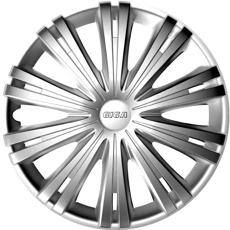 AutoStyle, Satz Radzierblenden Giga 14-Zoll Silber, ABS