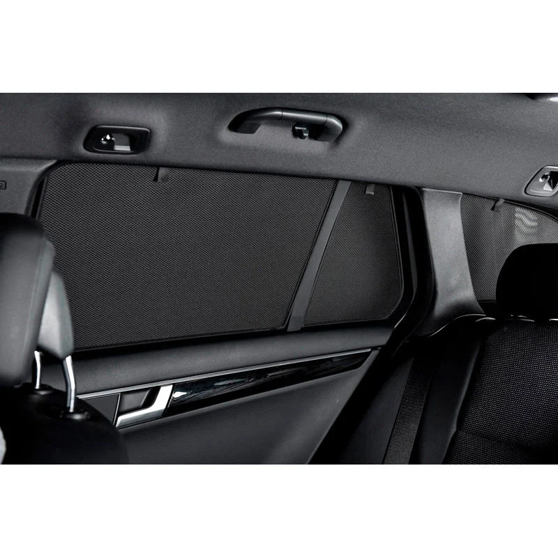 Car Shades, Sonnenblenden für die hinteren Türen, Passend für Tesla Model X 5 Türen 2016-, Set mit 4 Stk.