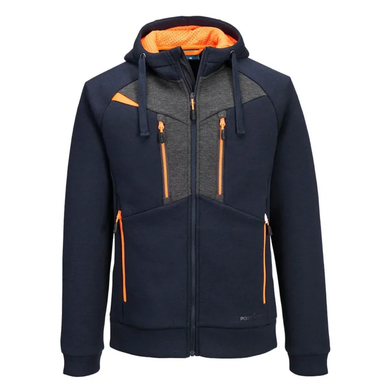 PW-DX472 DX4 Hoodie mit Reißverschluss marine