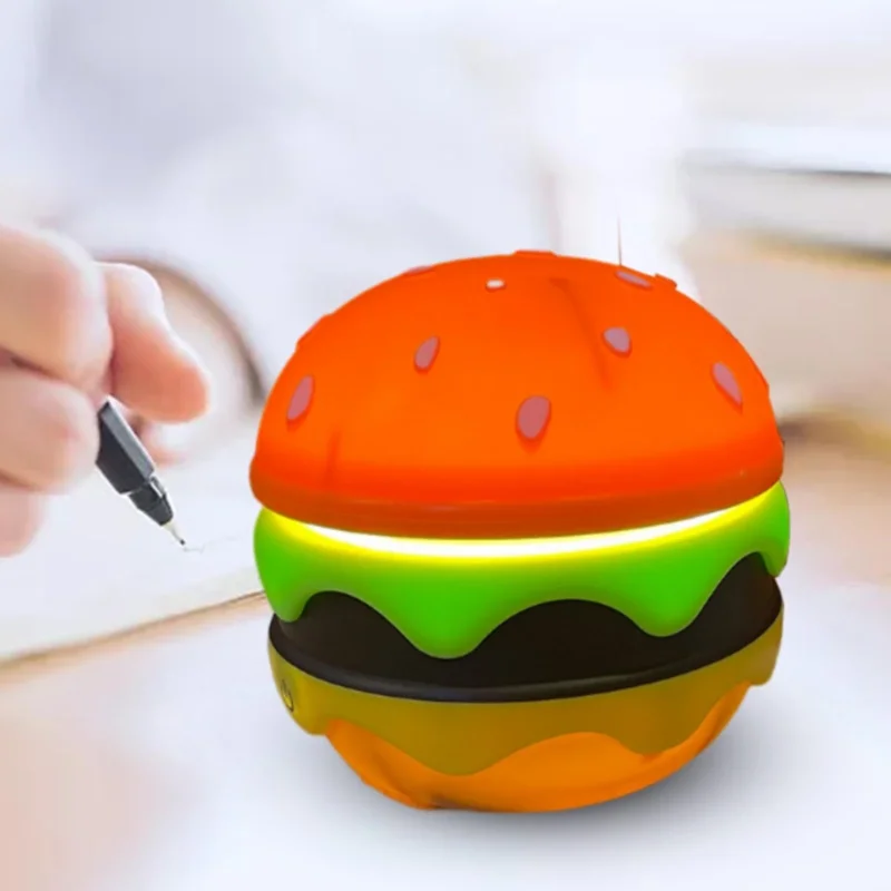 Brehn | Faltbare Drahtlose Einzigartige Hamburger Tischlampe