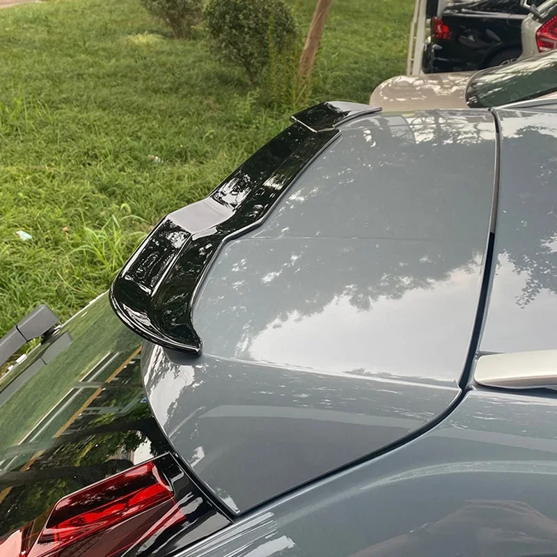 AutoStyle, Tagspoiler, ABS Blank sort, passer til Volvo V90 II R-Design Facelift (2020-) inkl. Cross Country
