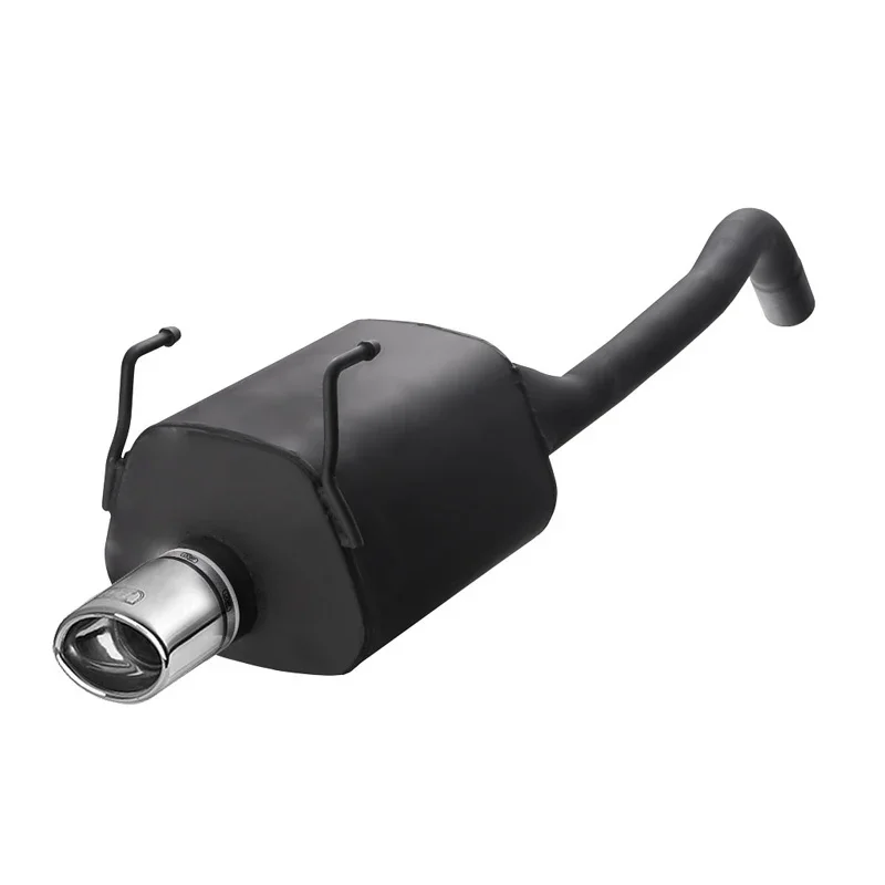 Ulter Sport, Sportauspuff, Edelstahl, passend für Fiat 500 1.2i/1.4i (2007-), 95x65mm