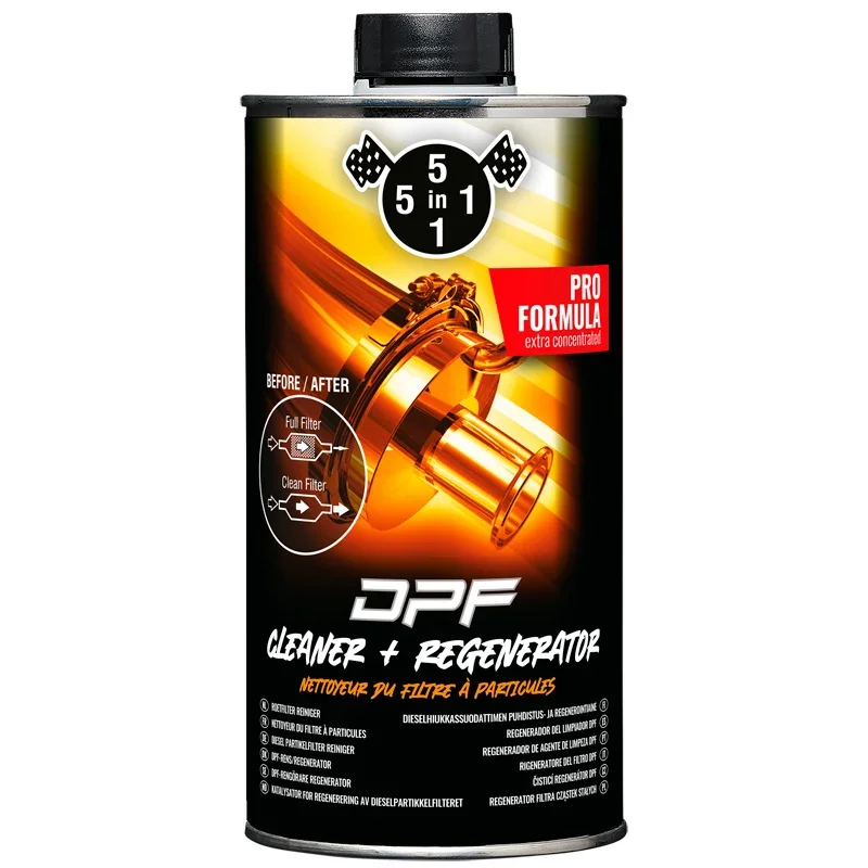 5in1, DPF-Reiniger Regenerator PRO 1000ml, Flüssigkeit, Silber